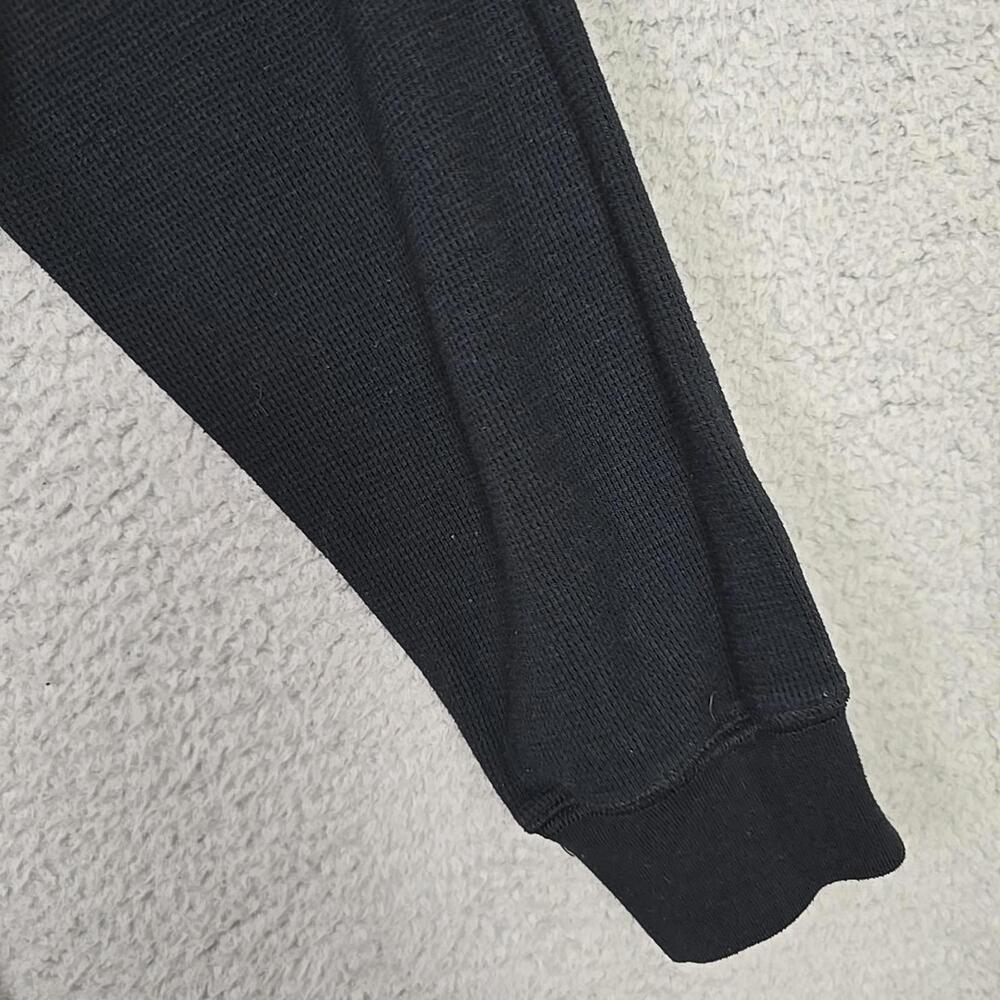 Fearless Man's Termal Long Sleeve Waffle Shirt Size L Black - Picture 7 of 9